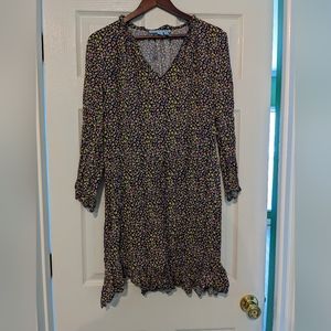 Draper James Floral Popover Dress